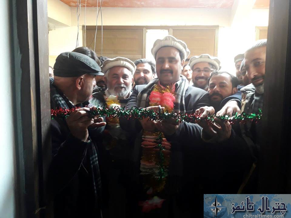 pti district office chitral inuaguration 1