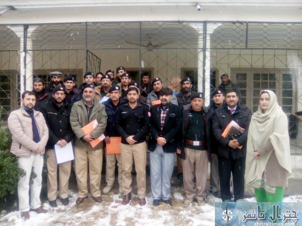 Sharp workshop for chitral police