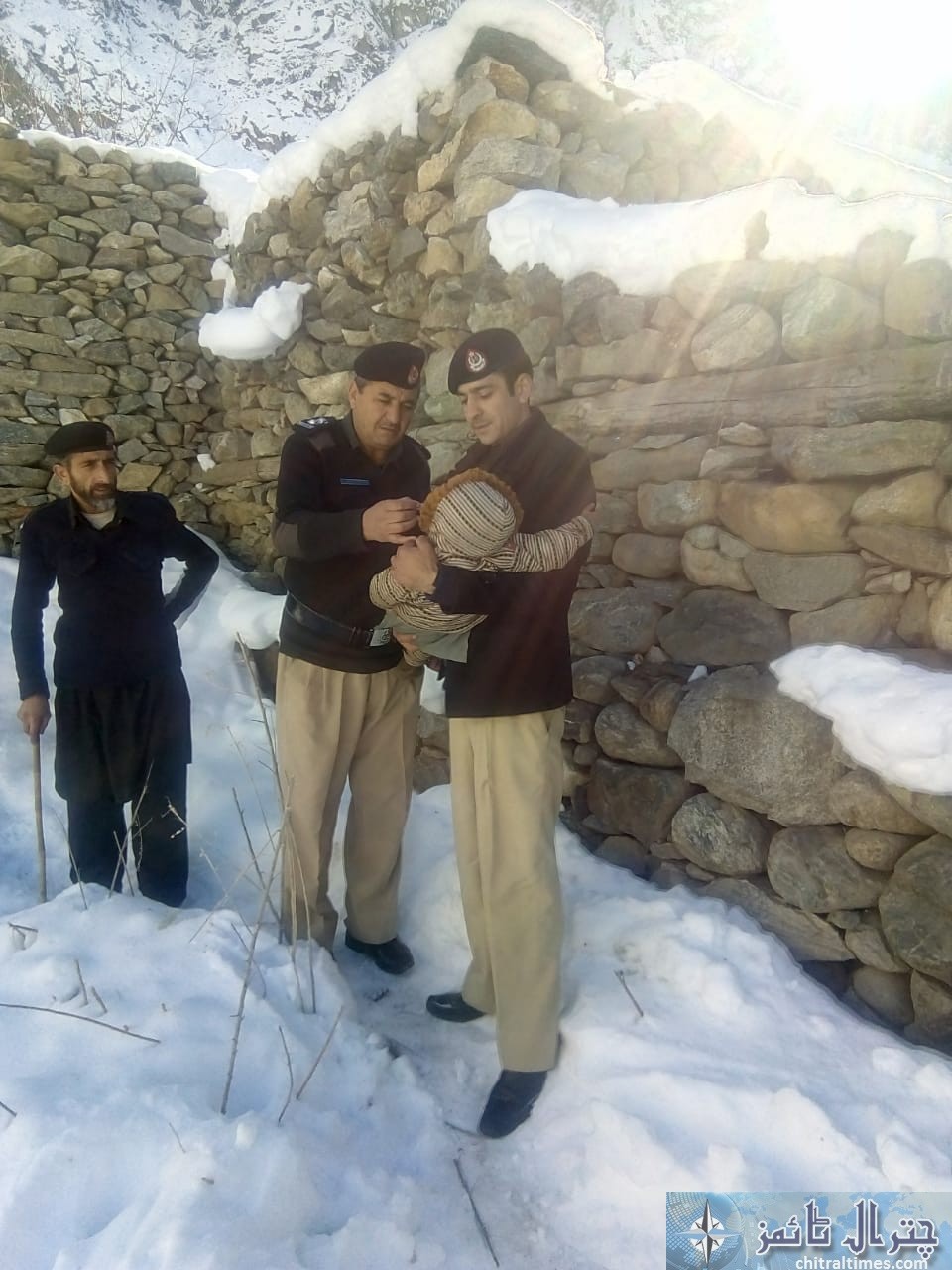 chitral polio campaign and police duty 7