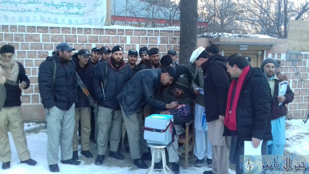 chitral polio campaign and police duty 9