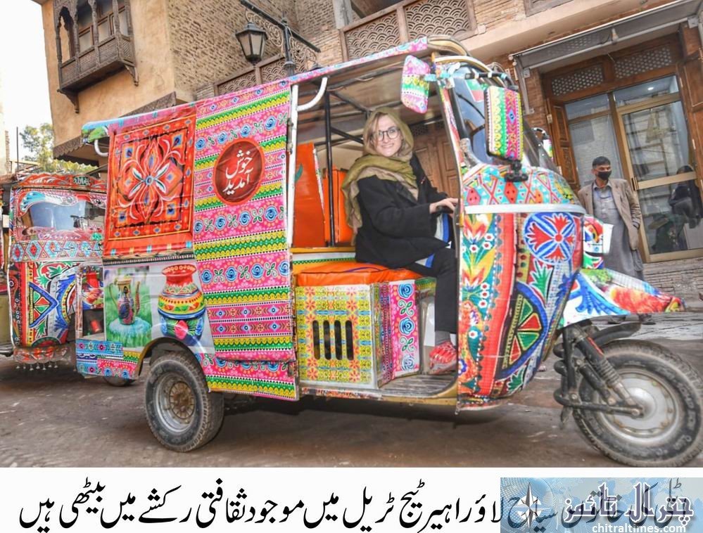 tourists visits peshawar historical places Italian toruists 1