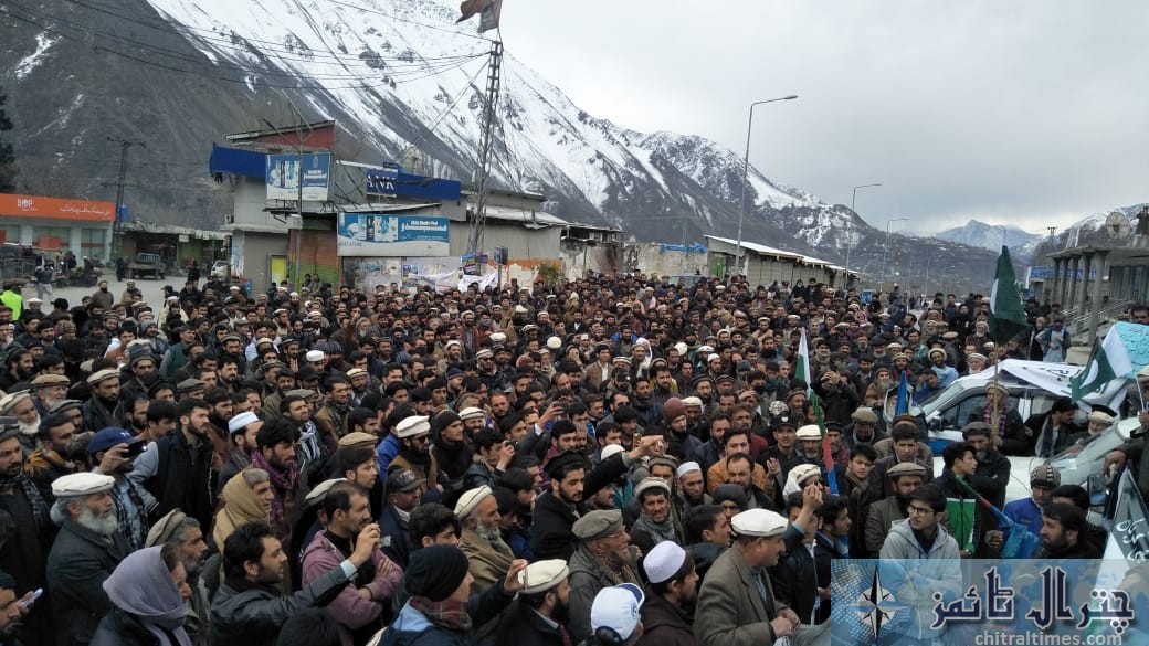 Chitral Protest rallly against Indian agression and solidarity with Pak Army 1
