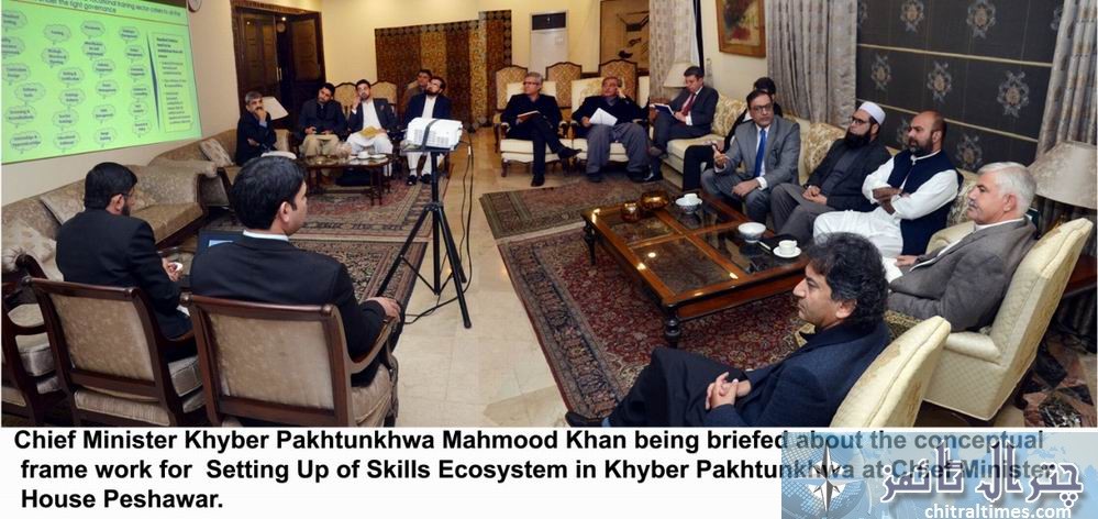 CM KPK being briefed Echo System skills