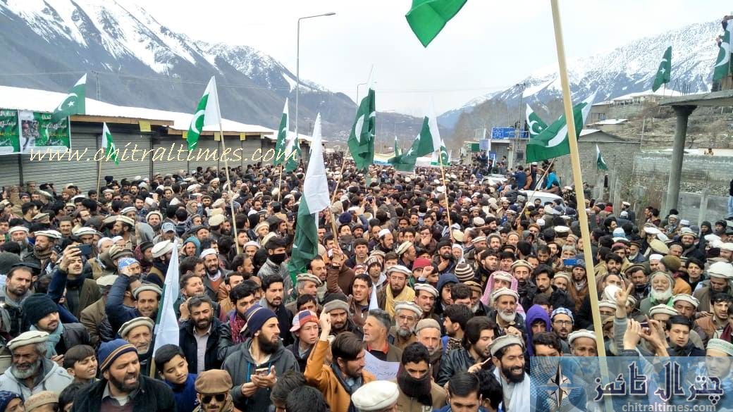 chitral protest rally against India and solidarity with Pak Army 7