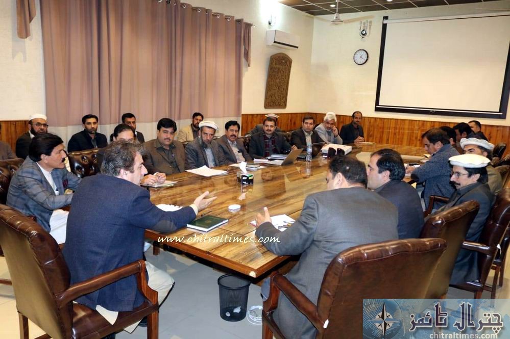 polio task force meeting under commissioner malakand