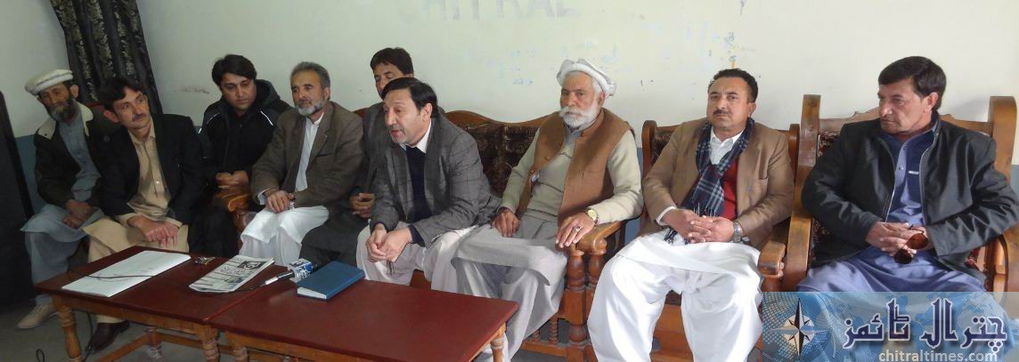 ppp chitral press confrence