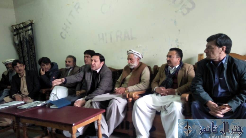 ppp workers chitral press confrence 2
