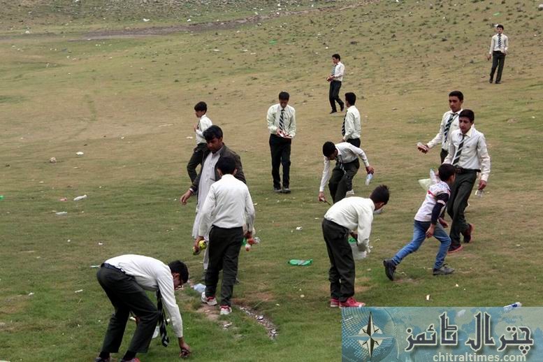 kaghlasht cleanliness campaign akhss students 8