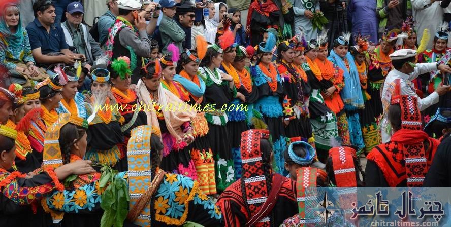 Chitral Kalash People celebrating therir famous Festival Chilum Jusht wihich concluded here in Chitral pic by Saif ur Rehman Aziz 3