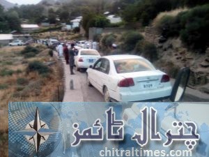 trafic police chitral during eid 1
