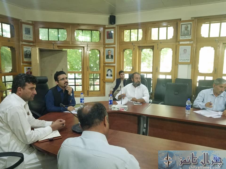DC chitral meeting