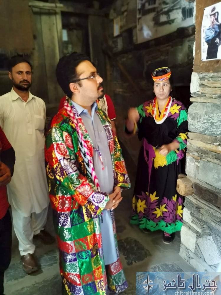 DC chitral naveed ahmad visit kalash valley 1