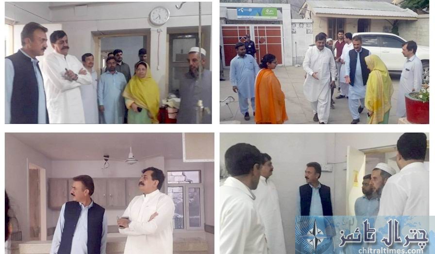 DG health Chitral visit