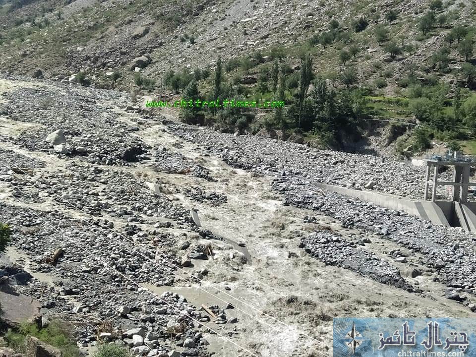 Golan flood and glacier outbrust and damages chitral 18