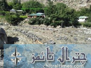 Golan flood and glacier outbrust and damages chitral 20