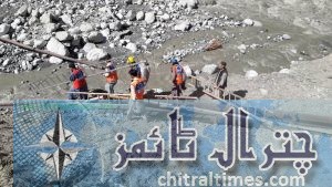 Golan flood and glacier outbrust and damages chitral 7