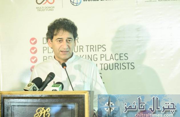 پشاور: سیاحتی موبائل ایپ، ٹورازم لوگو اورسیاحوں کیلئے بس سروس کا افتتاح