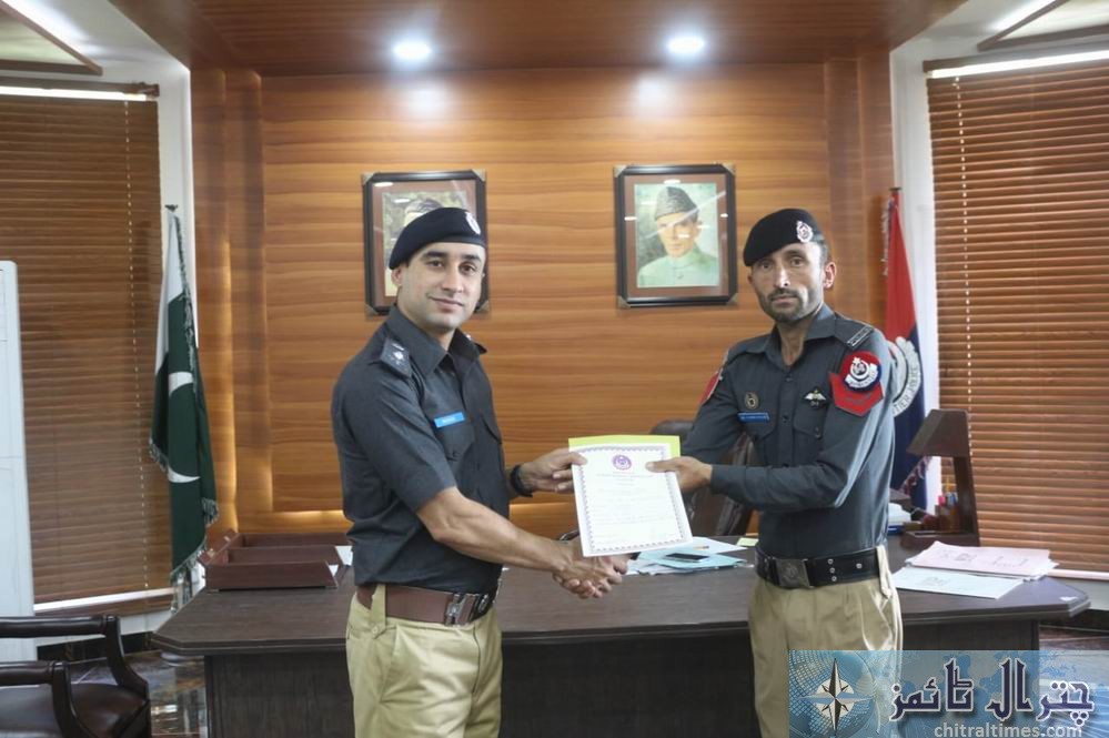 DPO Chital distributes certificates among jawans 5