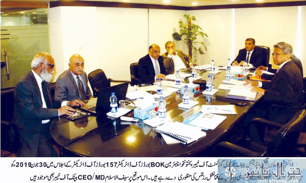 bank of khyber BoD meeting in islamabad