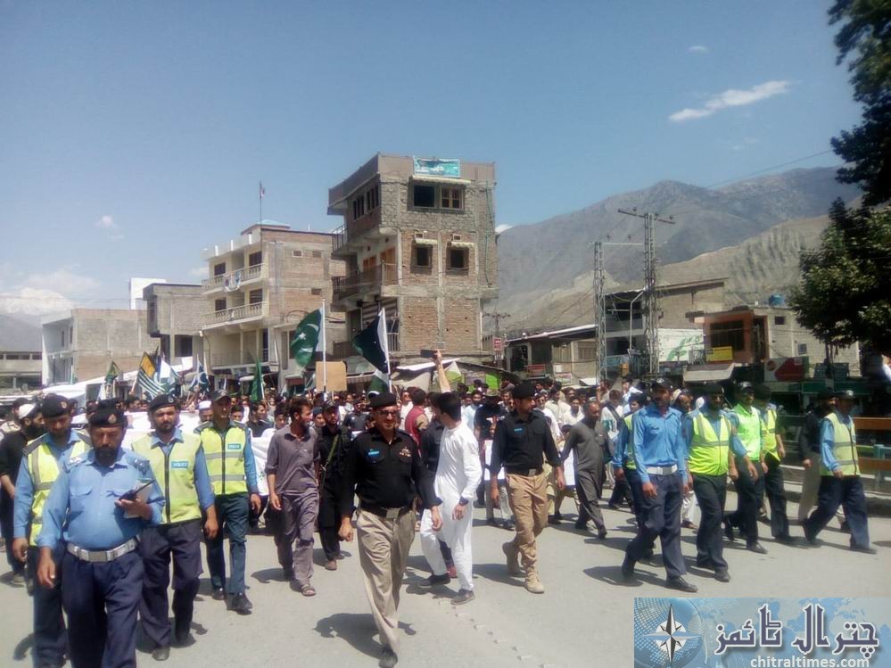kashmir solidarity day observed in Chitral and protest rally 4