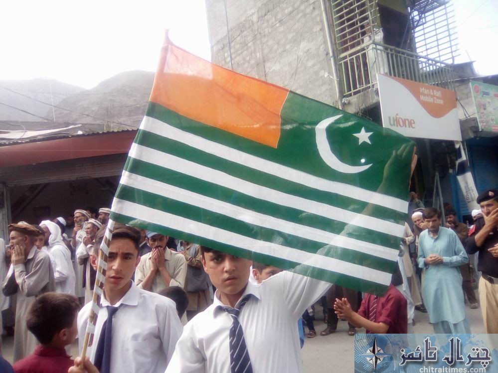 kashmir solidarity day observed in Chitral and protest rally 5