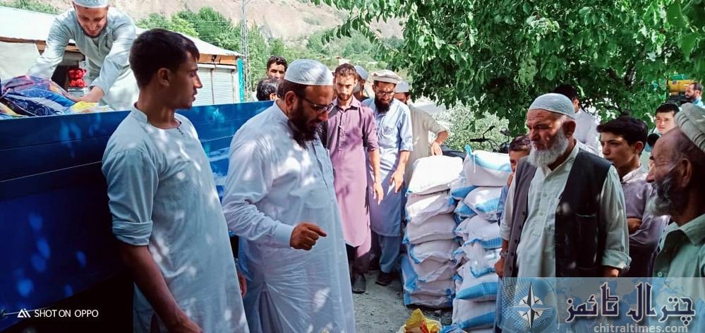qari faizullah eid pakages for golan flood affectees 3