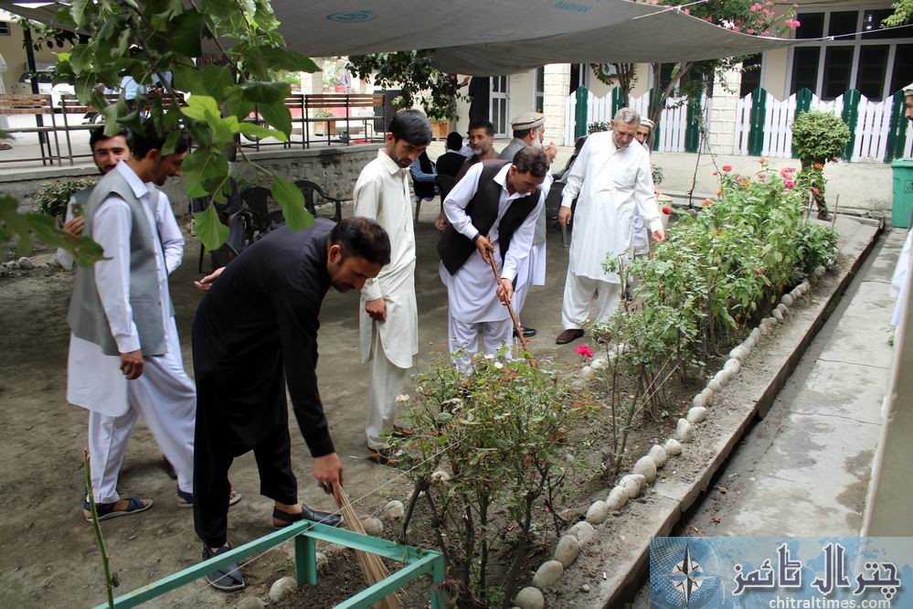 District courts chitral cleanliness campaign 2