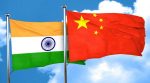 china and indian flags