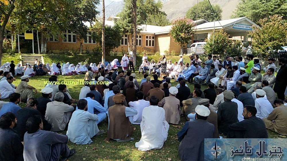 doctors and staff strike protest chitral 4
