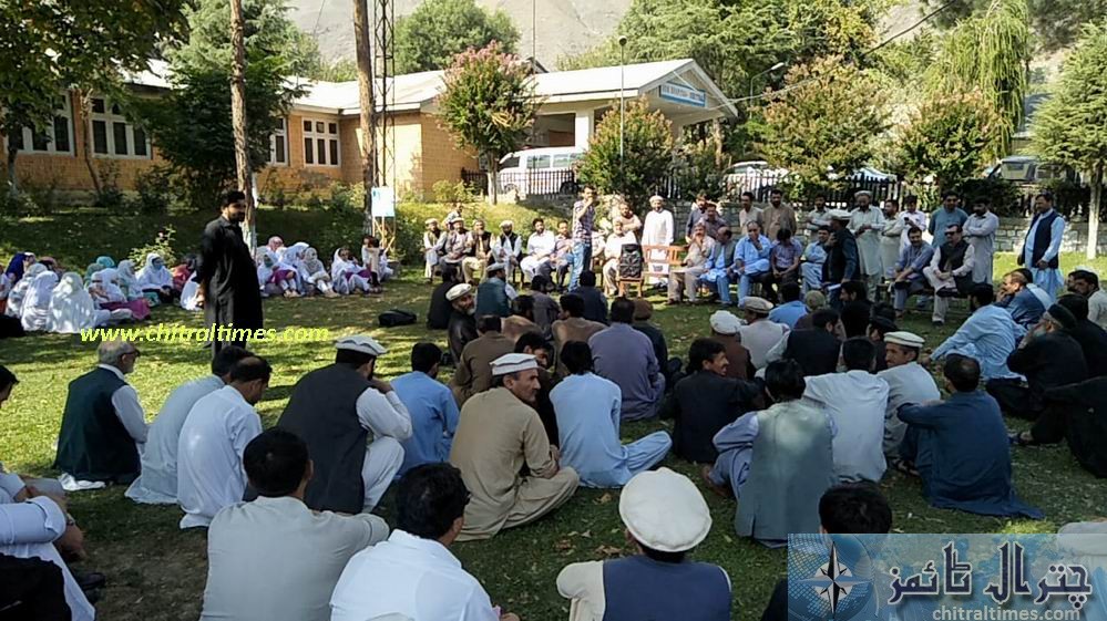 doctors and staff strike protest chitral 7
