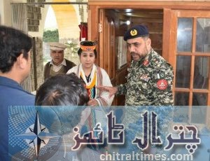 Chitral muesum solar system completed by core commander 11core2