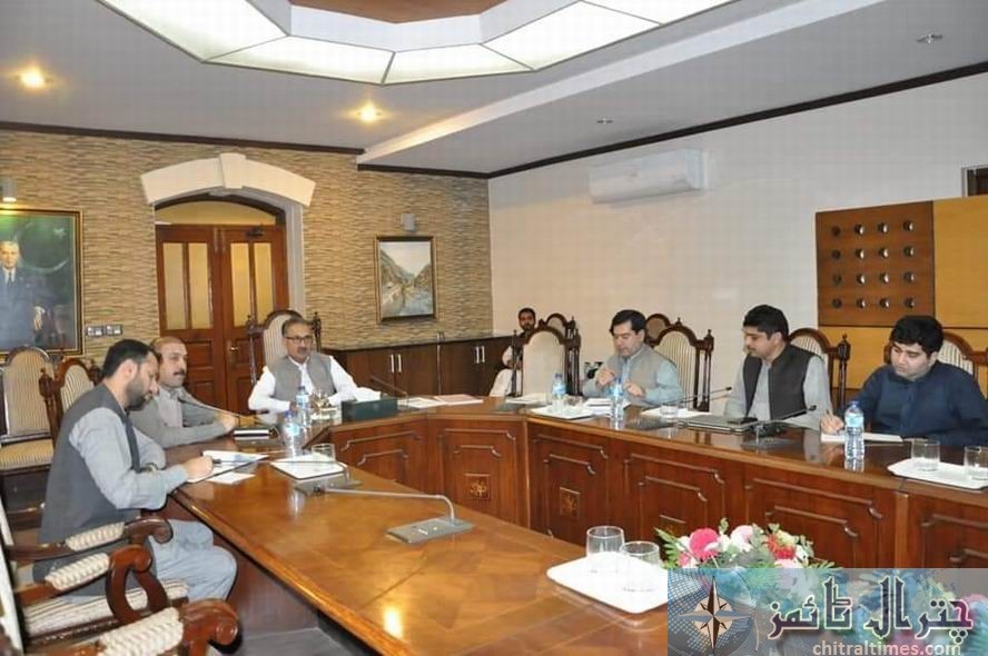 chief secretary Kazim chaired a meeting on high prices of comodities