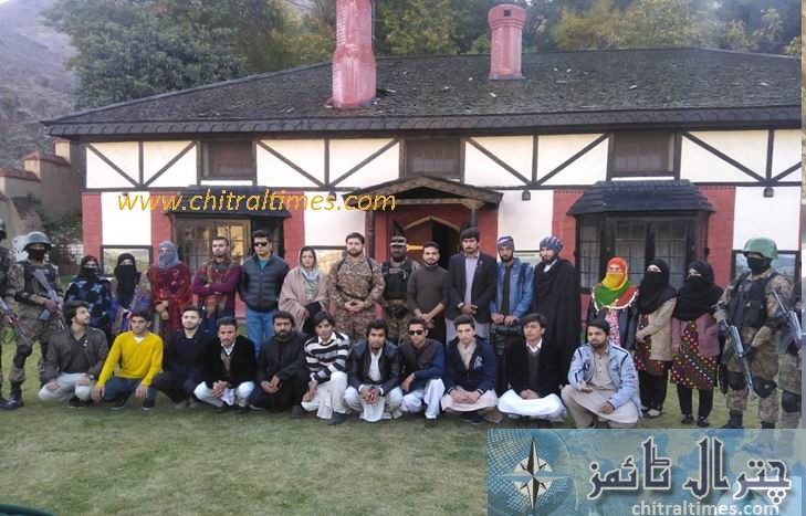 chitral students of swat valley visit arandu chitral