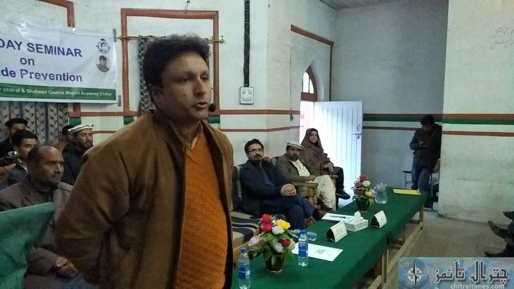 chitral seminar on suicide cases 15 shah saud dc