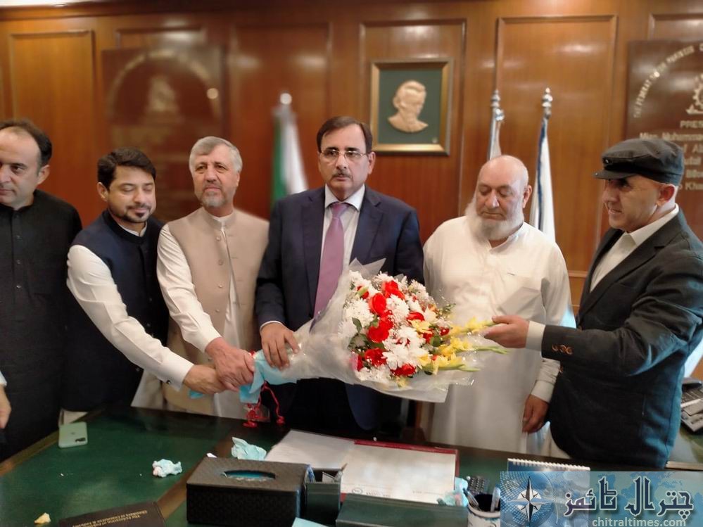 sartaj ahmad khan met president chamber president 1