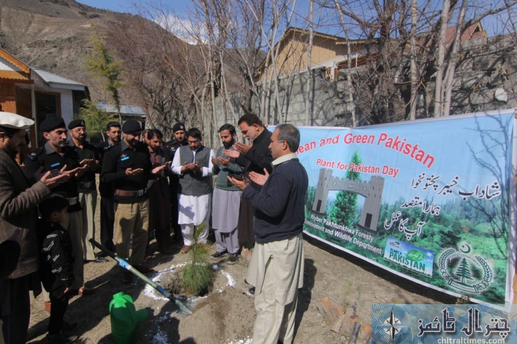DPO Chitral office plantation campaign 8 scaled