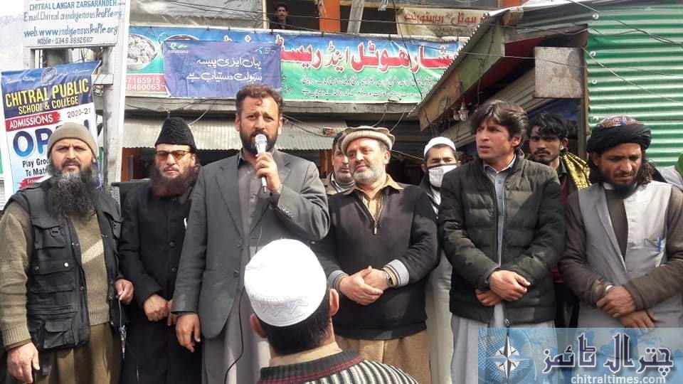 chitral protest against telenor service1