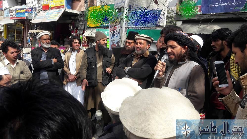 chitral protest against telenor service5