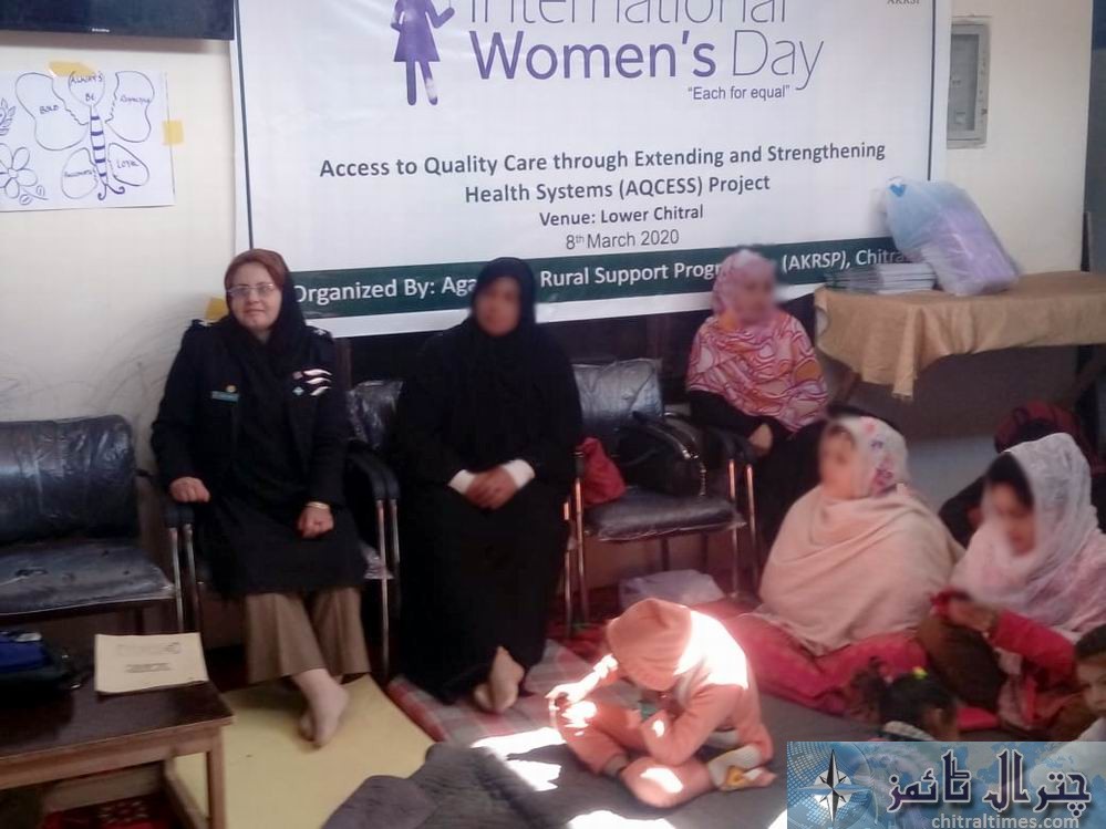 women day chitral