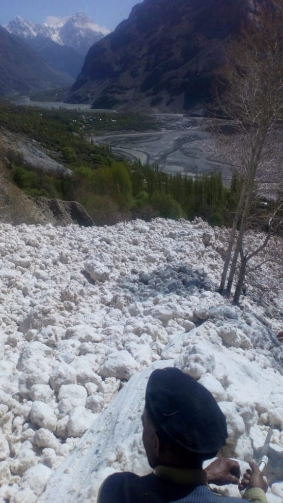 bang avalanche hit irrigation chanell