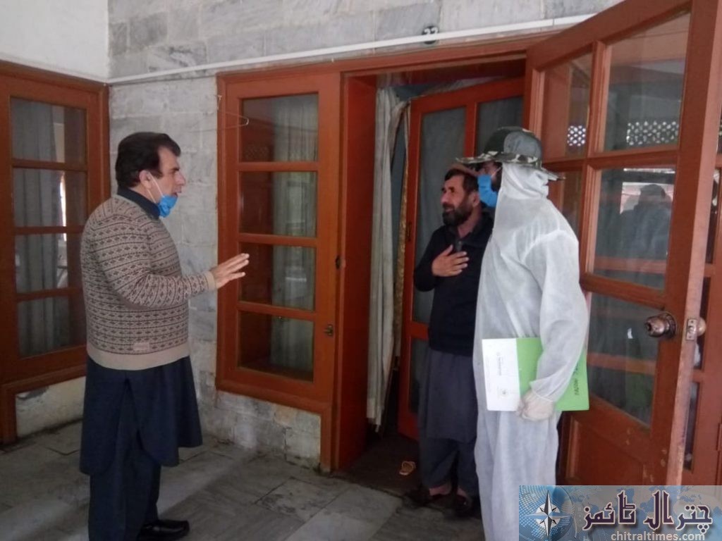 commissioner malakand chitral qurantine visit scaled