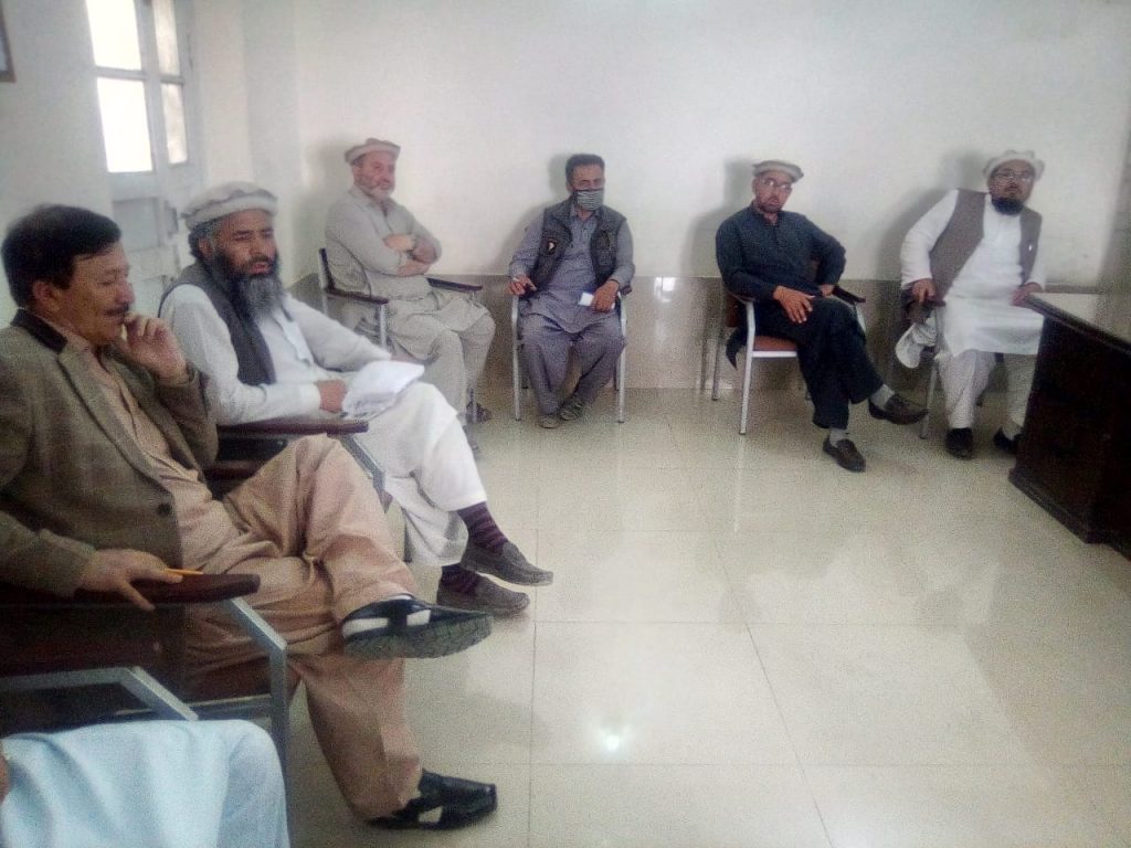 wazir zada chaired all parties chitral3 1