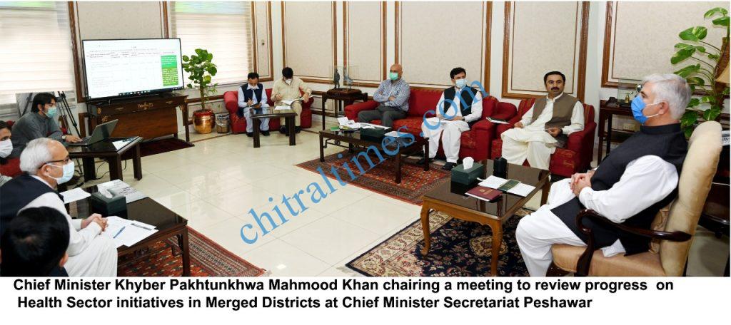 chief minister kpk mehmood khan preside over meeting on health scaled