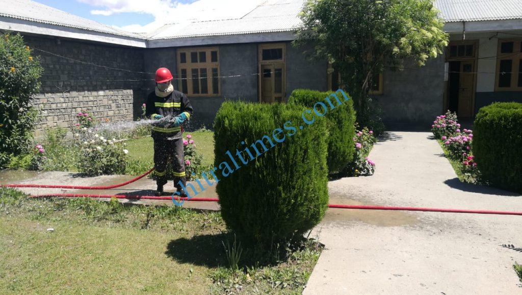 rescue 1122 chitral firefiters 1112