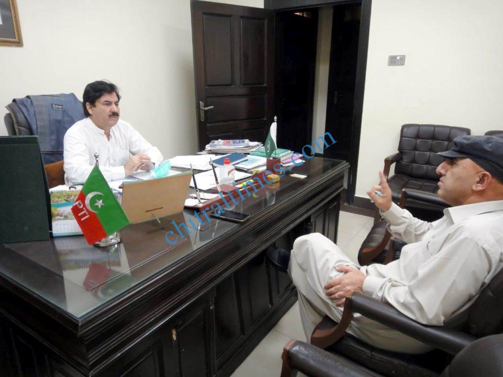 sartaj ahmad met with minister labour kp scaled