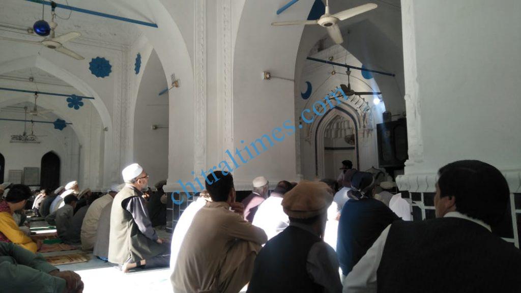 shahi masjid chitral eid