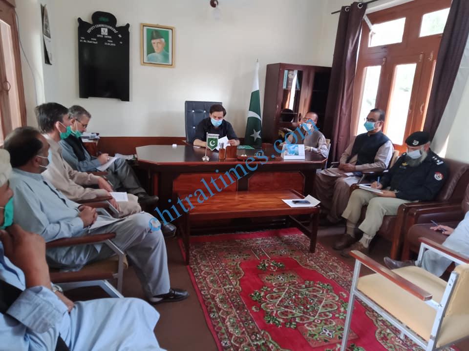 adc upper chitral irfan meeting