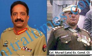 brig bashir arain and late col murad