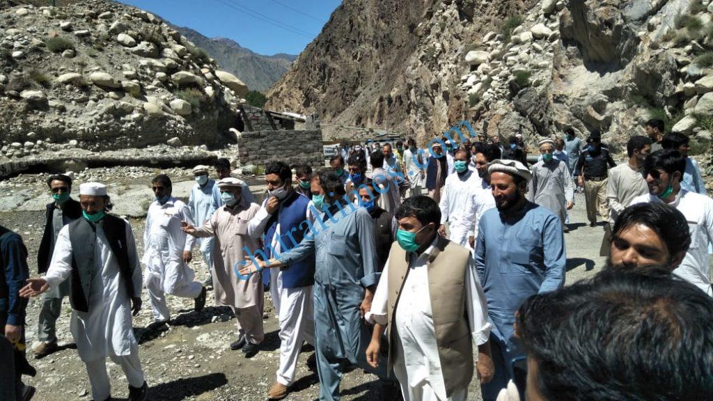golan gole water supply project rehabilation inaugurated by wazir zada chitral6