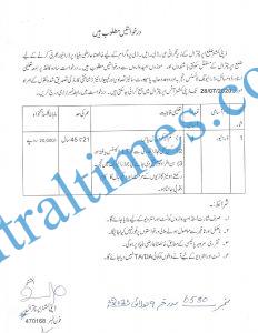 Driver for CDLD Required Upper Chitral page 001